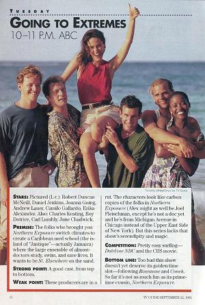 TV Guide Preview of Going to Extremes