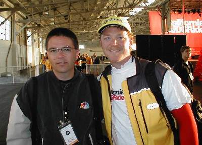 RDM and Charlie Wall at the start of the California AIDSRide