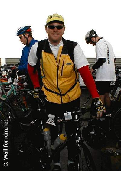 RDM ready to start the Calfornia AIDS Ride