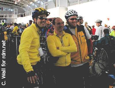 RDM with friends at the California AIDSRide